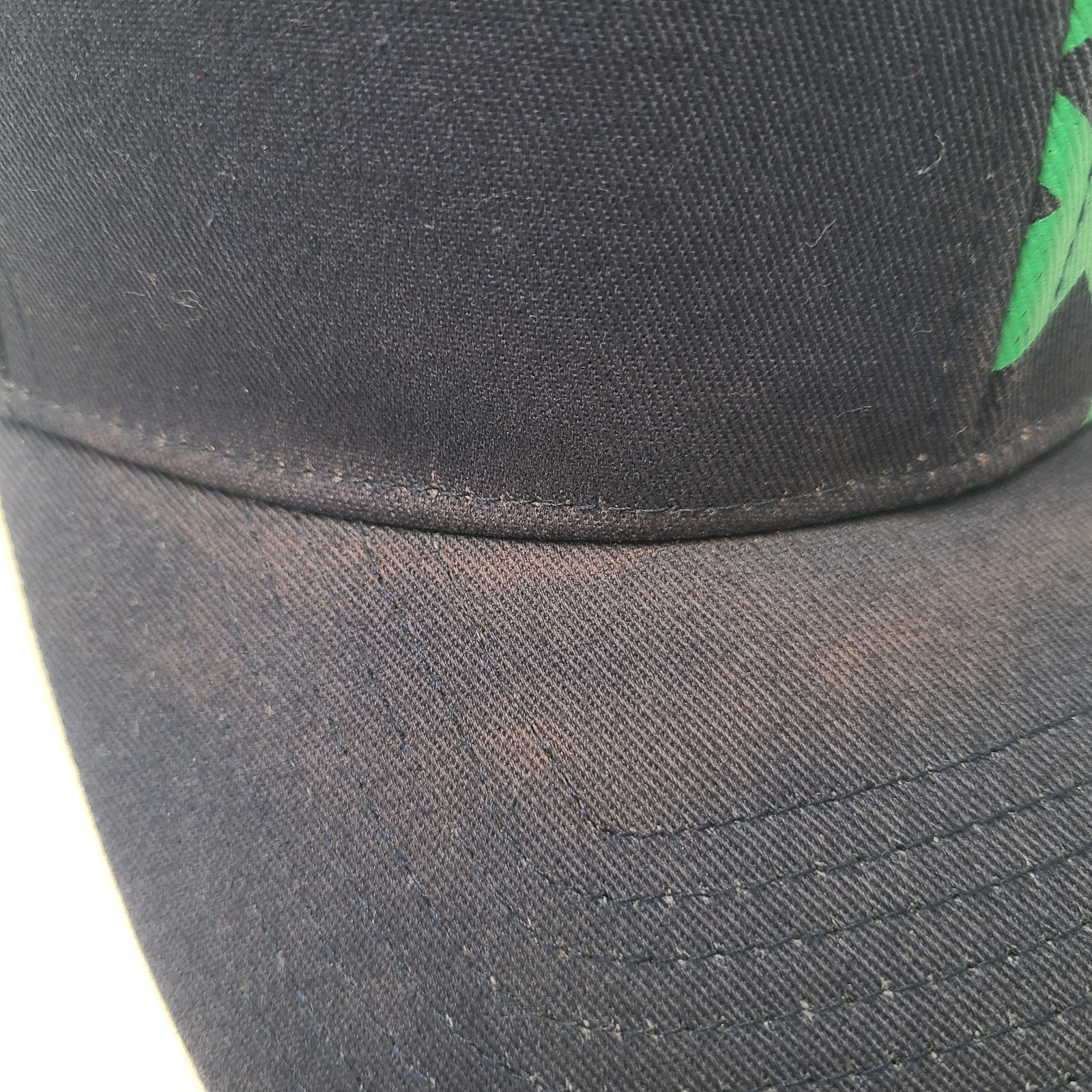 Nike Golf Hat Fitted Blue Green Distressed One Size Flex Cotton Blend Casual Men thumbnail 4