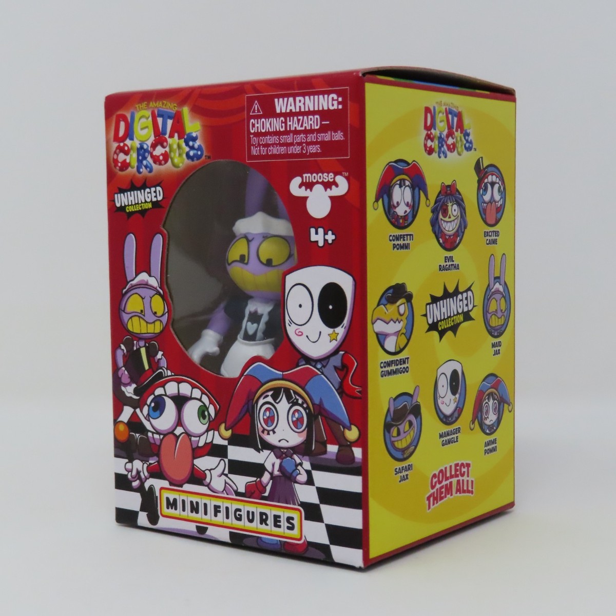 The Amazing Digital Circus TADC Unhinged Mini Figures Moose Toys