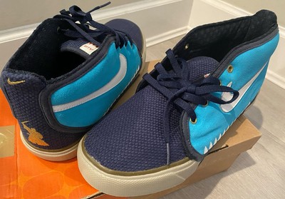 Nike Japan Samurai Dunk Air Sabaku Men US Size 10 Supreme Blue Color Retro Rare