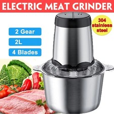 Food Processor Blender 2L Chopper Mixer Meat ...