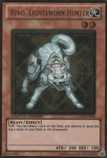 Ryko, Lightsworn Hunter - GLD4-EN024 - Gold Rare - Limited Edition x1 - Moderate