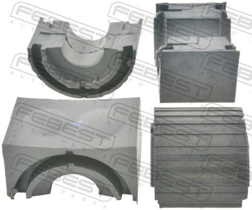 Fits FEBEST ADSB-8PF-KIT FRONT STABILIZER BAR BUSH KIT D19.6
