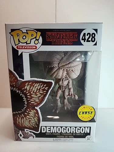 Funko Pop CHASE Demogorgon Variant - Stranger Things #428 Ships In Protector