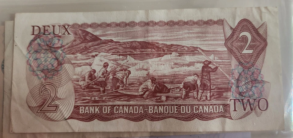 Canada  $2  1974  P 86a  Series BD  Plate # 21  Uncirculated Banknote C11 - Image 2 of 2