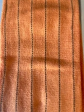 VK Nagrani Luxury Men's Socks Cashmere Cotton Orange  OVER THE CALF CCP011L