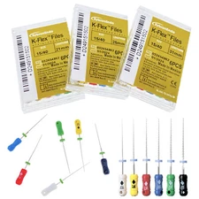 Kerr Sybron Endo Dental 21/25/31mm Stainless Steel K-FLEX file ALL Size