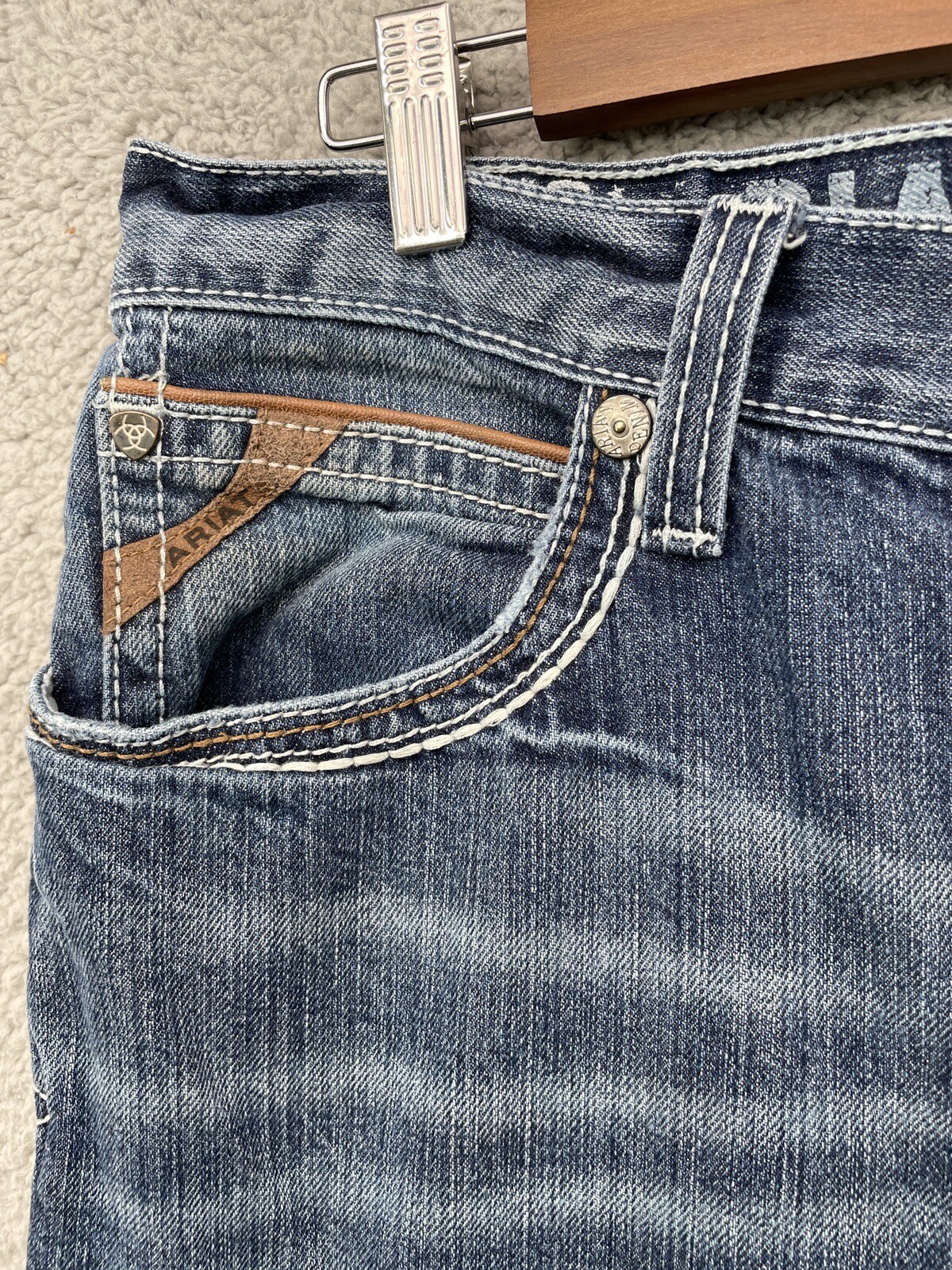 Ariat Durango M4 Low Rise Boot Cut Denim Jeans 10017511 Men's 32x34