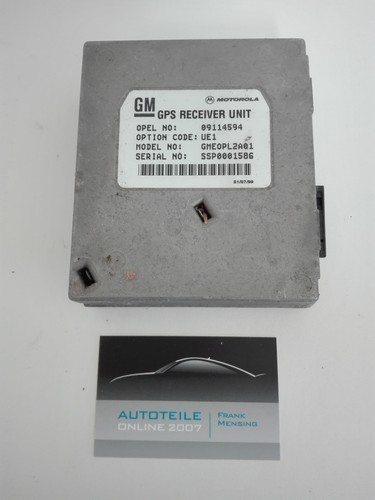 Opel Omega B GPS Receiver Unit GPS Empfänger Motorola 09114594
