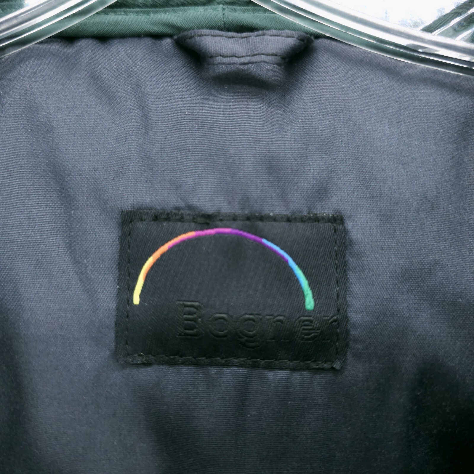 Vintage BOGNER Jacket Snowflake Pattern Iridescen… - image 6