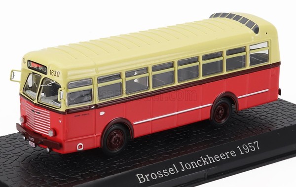 Statisches Modell Epoche Atlas Brossel Jonckheere Bus 1957 Massstab 1/72-image
