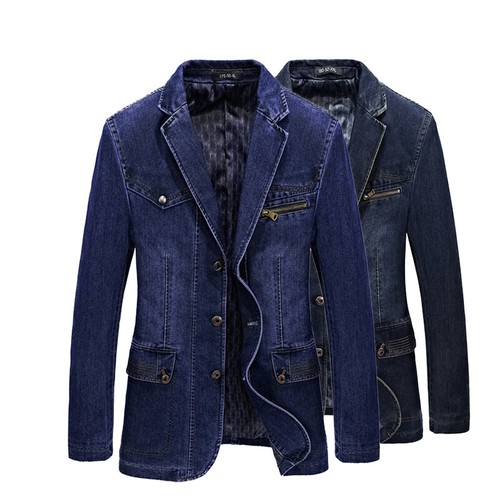 men's slim casual jacket