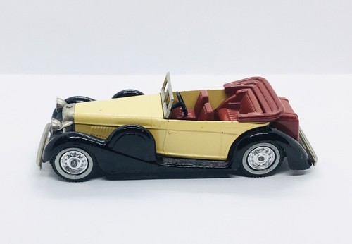 1972 Matchbox Toy Car Y-11 Lagonda Drophead Coupe 1938 Cream/Black Yesteryear - Picture 3 of 6