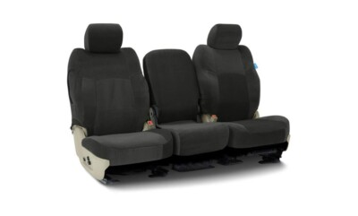 #ad Coverking Custom Velour Seat Cover for Honda 1 Row Charcoal $79.99