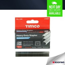 Timco Heavy Duty Staples Chisel Point A2 Stainless Steel - 10mm *1000 Pieces*