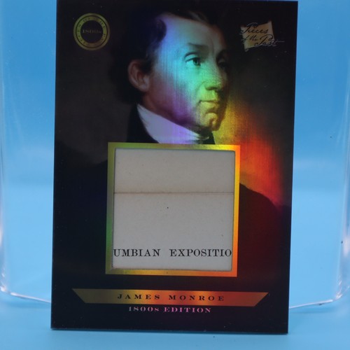 JAMES MONROE 2024 PIECES OF THE PAST 1800's - RELIC PIECE