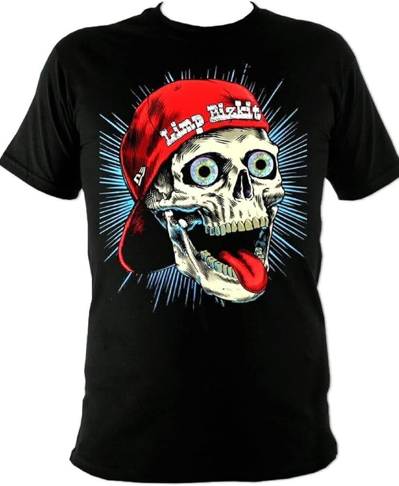 T-shirt Limp Bizkit Re-Arranged Promo Rouge - Taille S-2XL, Neuf Avec étiquettes, Vintage