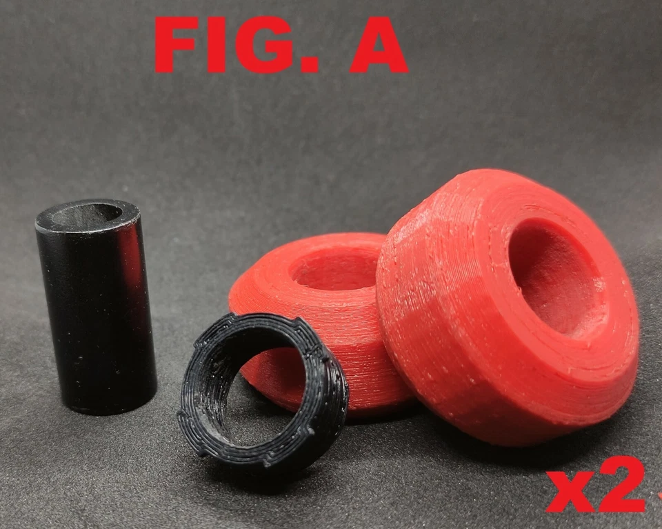 KIT EXTREME SILENT BLOCK BRACCIO OSCILLANTE ANT. FIAT PANDA 141-4X4 DAL1980-2002 - Image 4 of 4