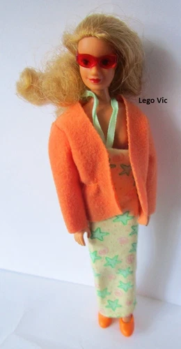 Lego Figure Woman Femme Olivia with clothes from Scala 3101 B26