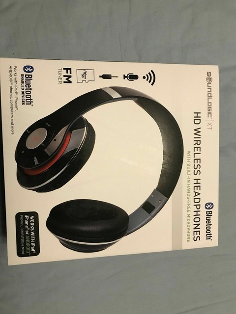 soundlogic hd bluetooth wireless headphone