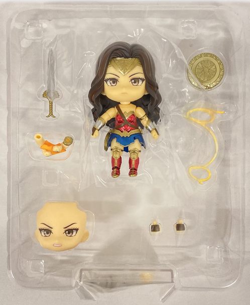 W/Box Nendoroid 818 DC Wonder Woman Hero's Edition Action Figure