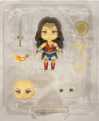W/Box Nendoroid 818 DC Wonder Woman Hero's Edition Action Figure