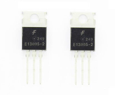 10 PCS J13007-2 FSC TO-220 AMP Output Transistor NEW