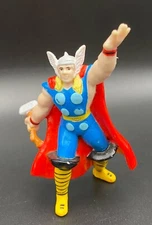 Vintage Marvel Thor PVC Action Figure HTF 1990 RARE 