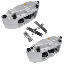 Front LH + RH 2Pcs Brake Caliper for Acura TL Type-S 2007-08 V6 3.5L 45018SEPA60