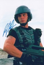 CASPER VAN DIEN signed autograph 20x30cm STARSHIP TROOPERS in person autograph