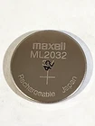 1 pc  ML2032 ML 2032 3v RECHARGEABLE LITHIUM BATTERY MANUFACTURED 02/2024