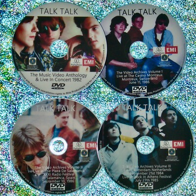 TALK TALK Music Video Anthology + Live 1982-1986 Archives 4 DVD
