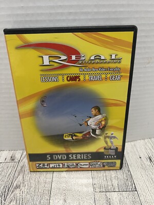 Real Kiteboarding 5 DVD Series Surf Joyride Evolution Zero 2 Hero Telly Award