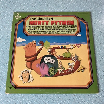 Monty Python   The Worst Best... Monty Python - 2x VINYL RECORD LP 1976