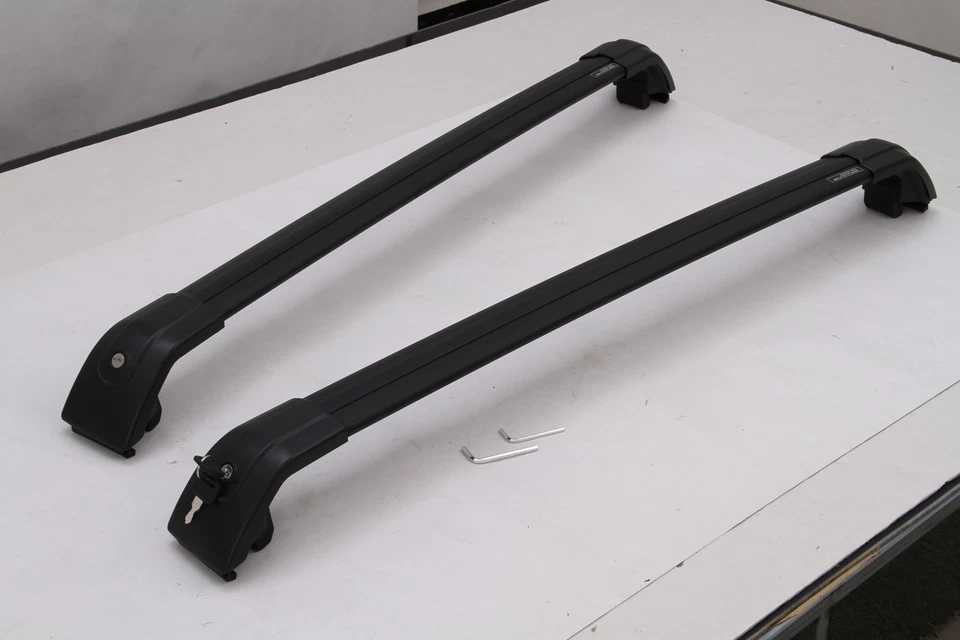 Aluminum Cross Bars For Hyundai Santa Fe Sport 2013-2018 Lockable Roof Racks - Image 2 of 4