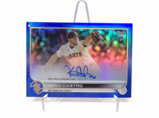 KERVIN CASTRO 2022 Topps Chrome RC 105/150 Auto SAN FRANCISCO GIANTS RA-KC