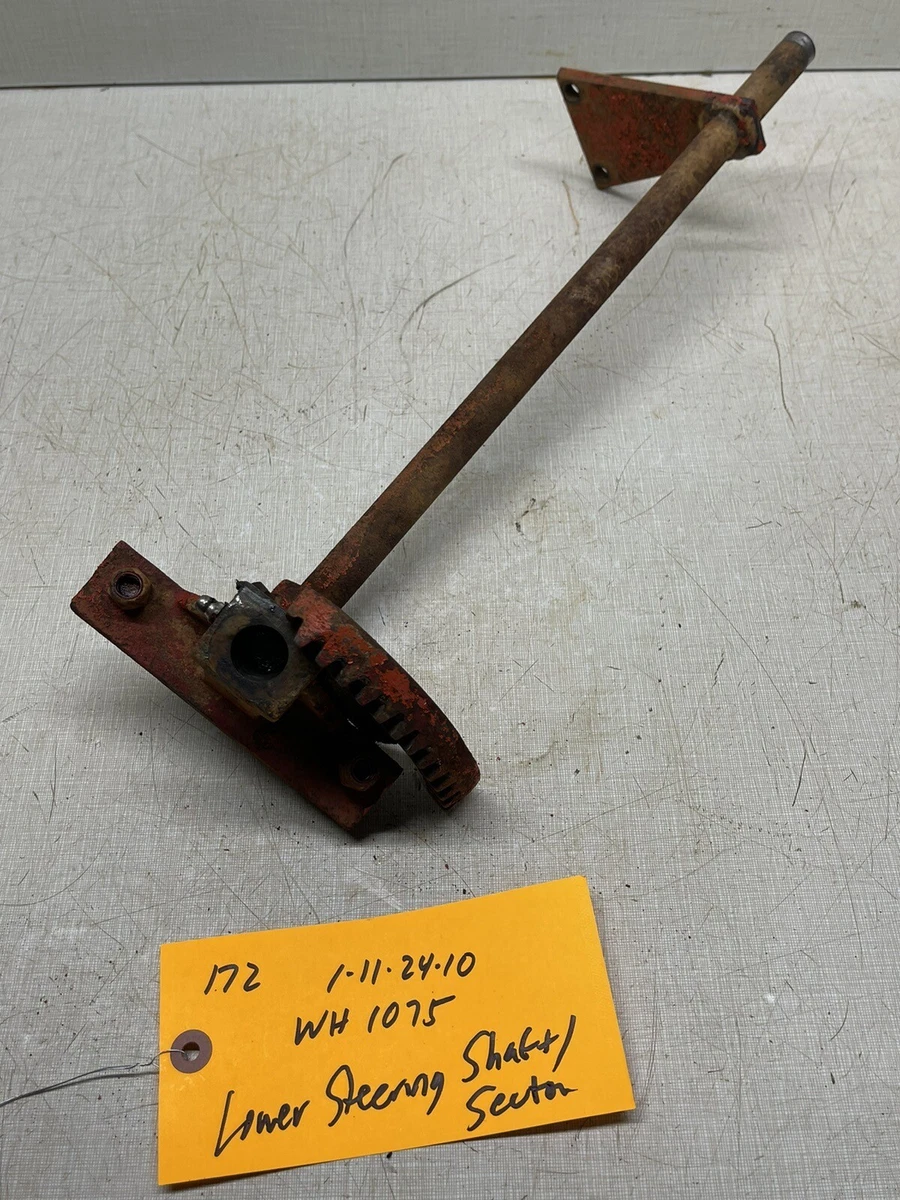 1965 Wheel Horse 1075 Tractor Lower Steering Shaft And Sector eBay