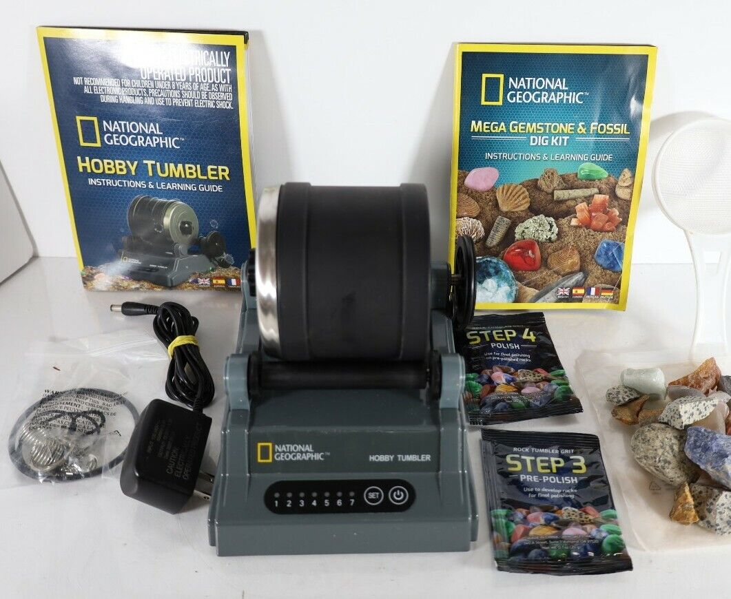 National Geographic Hobby Rock Tumbler Kit Educational Toy Stem Ranking TOP17 famous