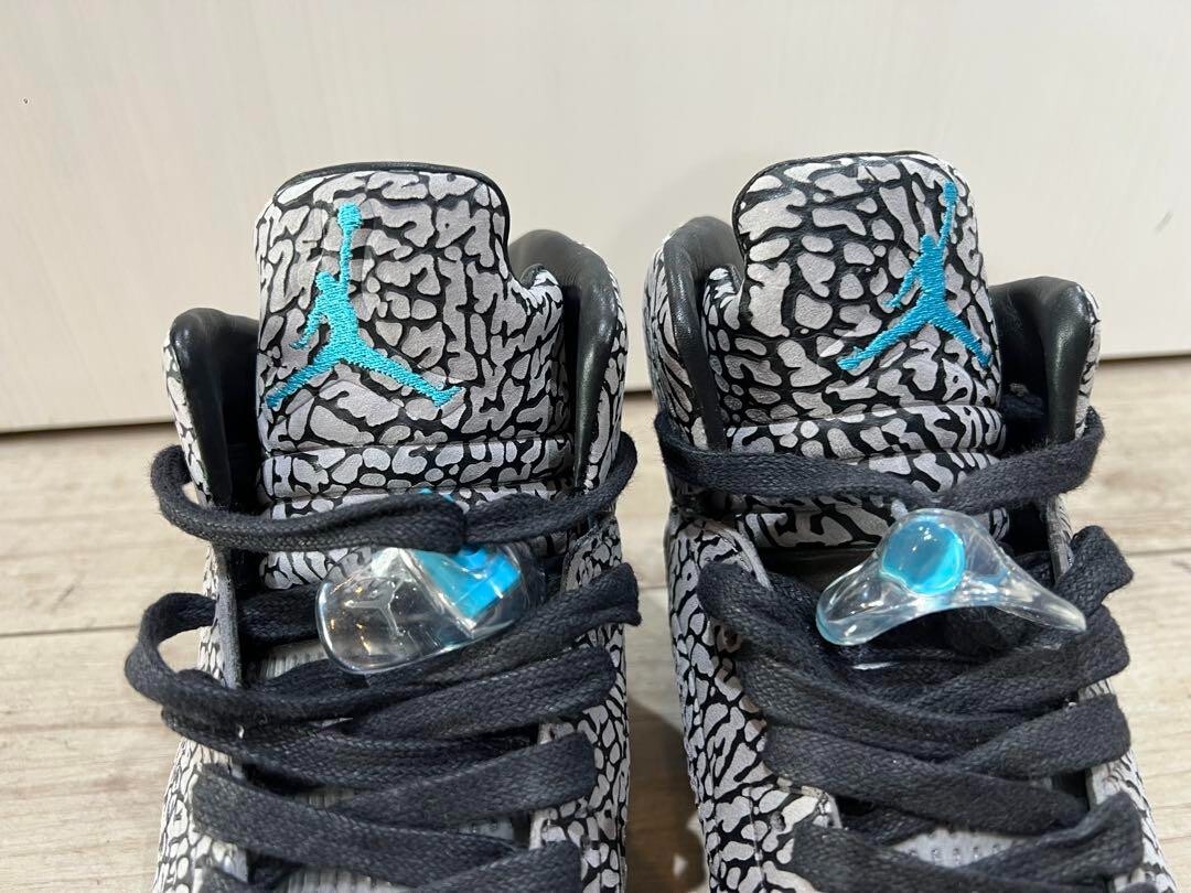 Nike Sneakers Shoes Air Jordan 5 5Lab3 Elephant Black White Men