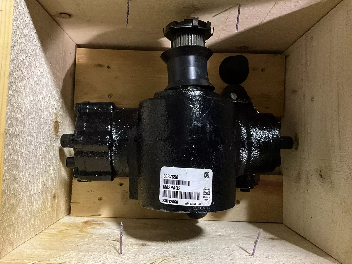 Humvee HUMMWV AM General Steering Gear Box 6037658 M1123A2 M1097A2 