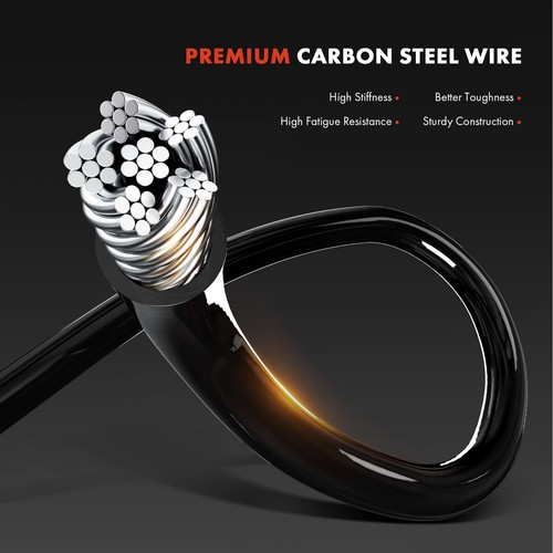 92 in Speedometer Cable for Ford F-150 F-250 F-350 E-350 Econoline Club Wagon - Picture 6 of 9