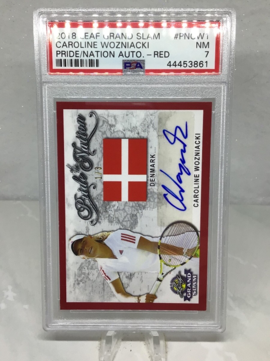 2018 Leaf Grand Slam - Pride of the Nation Autographs Caroline