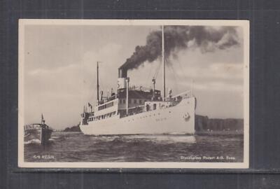 SWEDEN '' SS REGIN '' SVEA LINE, c1950 ppc., unused.