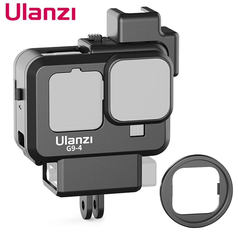 New Ulanzi Lightweight Cage for Gopro Hero Black Dual Cold Shoe Camera  Cover - Main Image