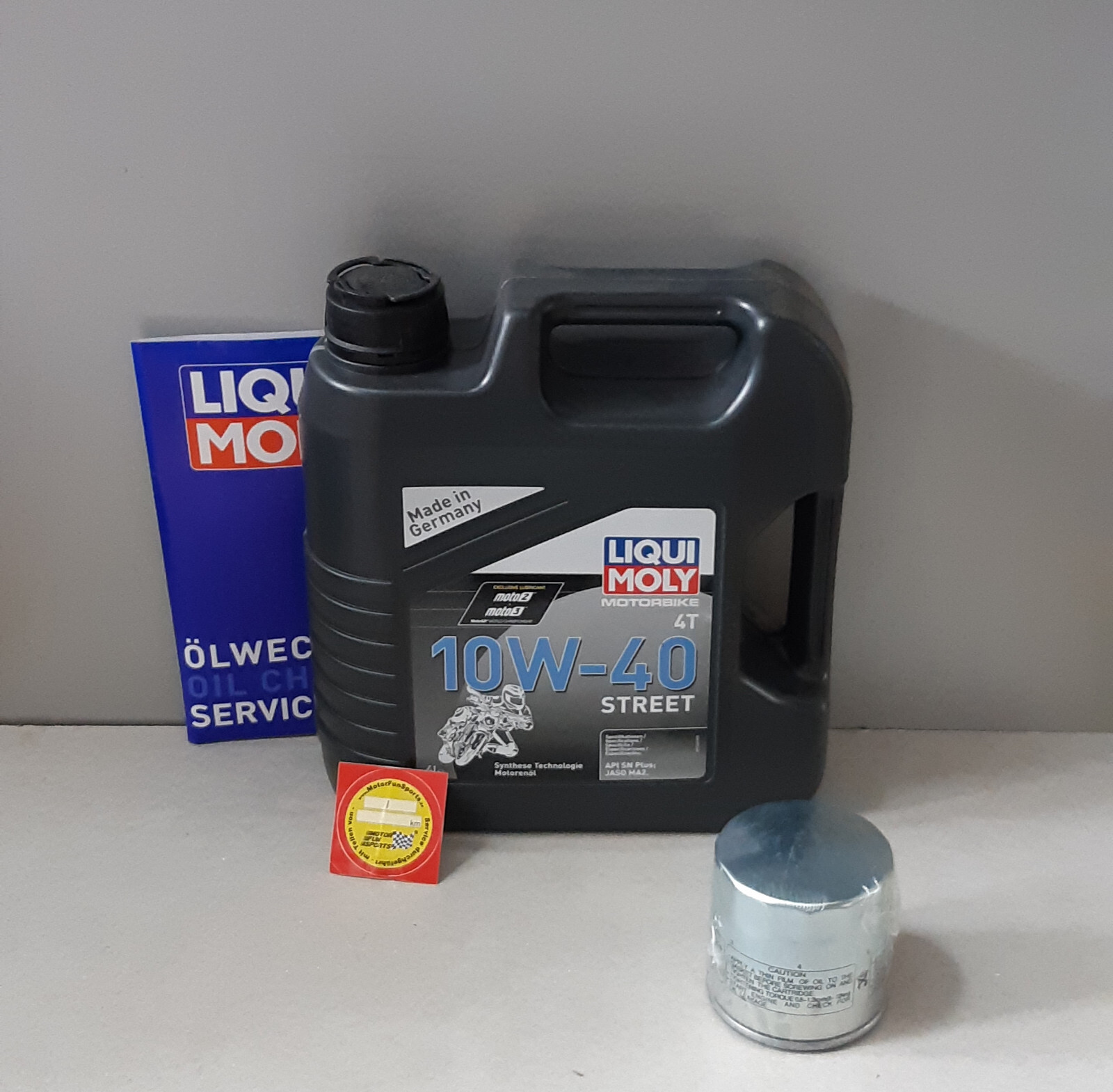 Oil Change Set BMW K 75 RT Engine Oil Oil Filter Liqui Moly
