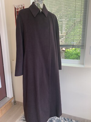 Maska Wool (Lana+Angora) Long Coat size USA 14