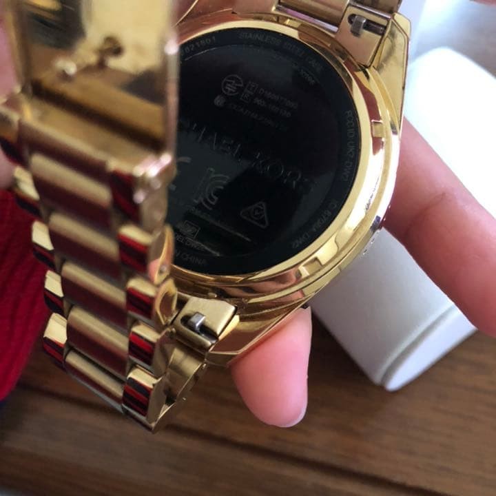 Michael Kors Access Bradshaw 2 44mm Case Rose Gold-Tone Stainless