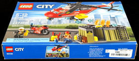 NEW SEALED! LEGO CITY 60108 FIRE RESPONSE UNIT / HELICOPTER / MOTORCYCLE