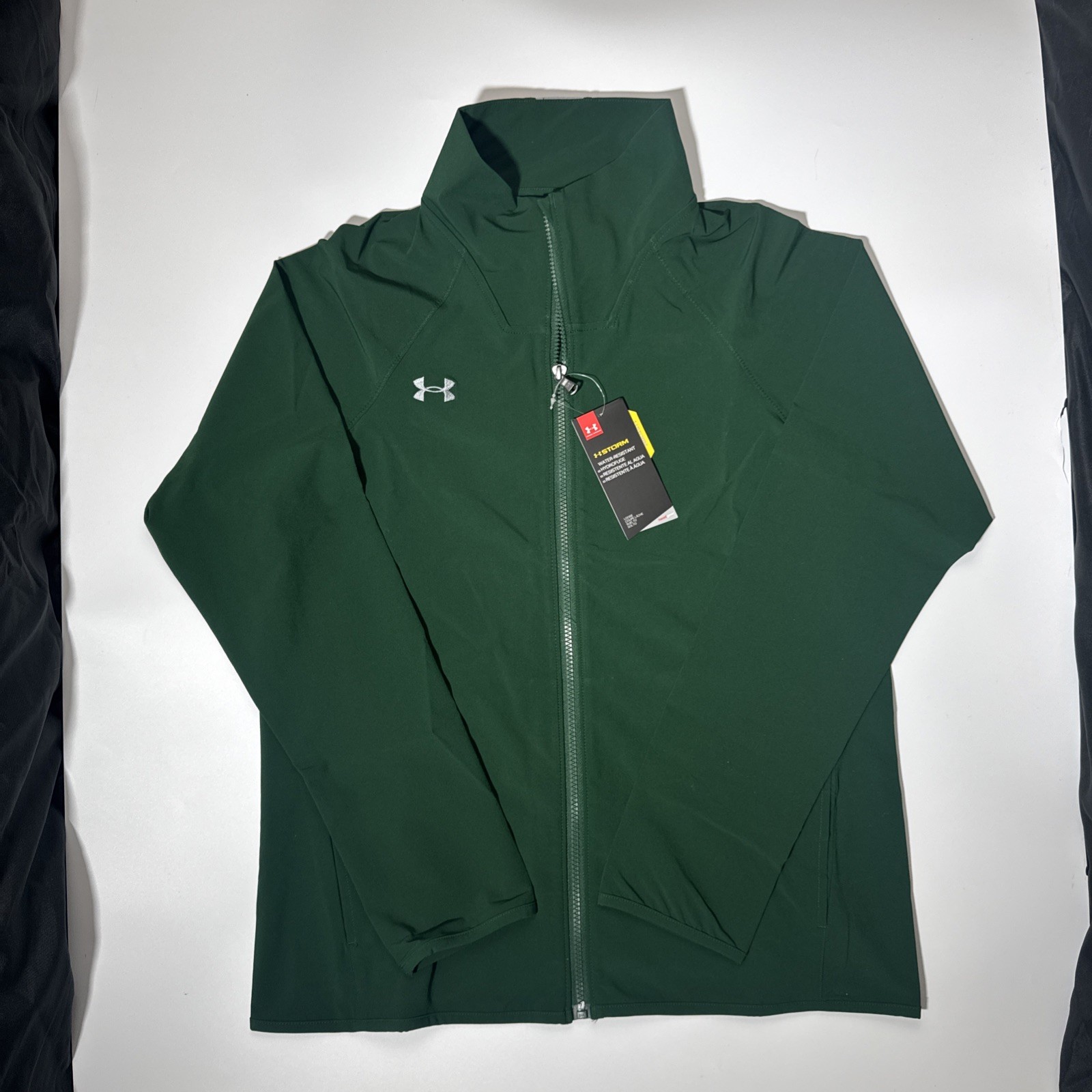 Under Armour Women Size M Green UA Storm Training Warm-Up Ja