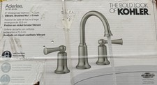 Kohler Aderlee R211874DBN - Widespread Bath Faucet 8" Brushed NickeL Faucet NEW