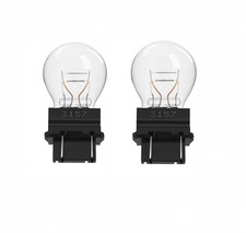 Kadiby 2 Pack 3157 4157 Bulb Brake/Tail/Turn Signal Light/DRL Daytime Clear